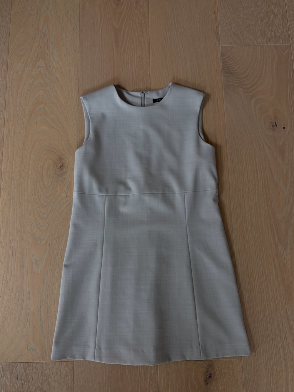 Theory Grey Wool Blend Long Tank Top Size M